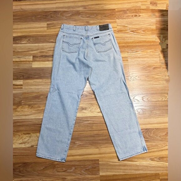 Vintage Harley Davidson Mens Light Wash Relaxed Fit Straight Leg Jeans~36x32~USA - Picture 1 of 6